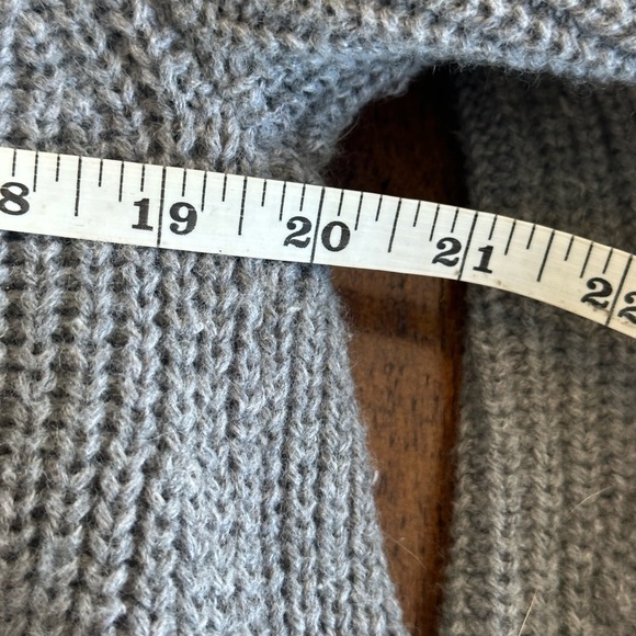 Theory | Gray Cashmere Blend Swing Cardigan Jacket - Picture 9 of 10